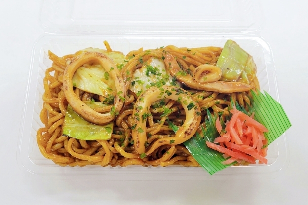 写真:ソースイカ焼きそば 写真:ソースイカ焼きそば